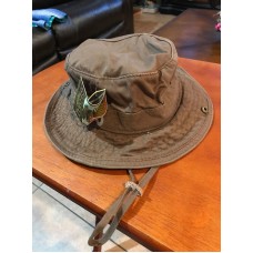 Dorfman Pacific Co Safari Hombre&apos;s Cotton Hat BROWN Handmade Headwear Size LARGE  eb-80505288